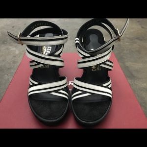 Salvatore ferragamo women highheel sandals size 6